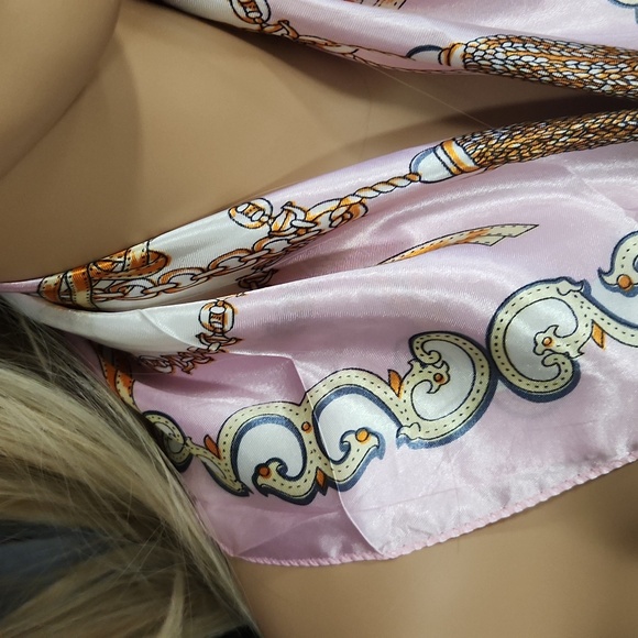 3 Square Neck Scarfs Very Pretty. - Picture 13 of 15